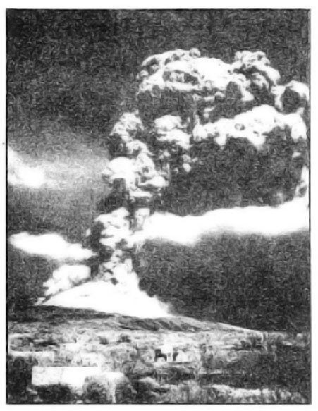Photo Caption: Vesuvius blows its top.