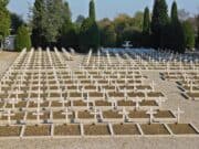 Le tombe del Cimitero militare polacco di Bologna